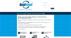 Desktop Screenshot of deal4tool.com